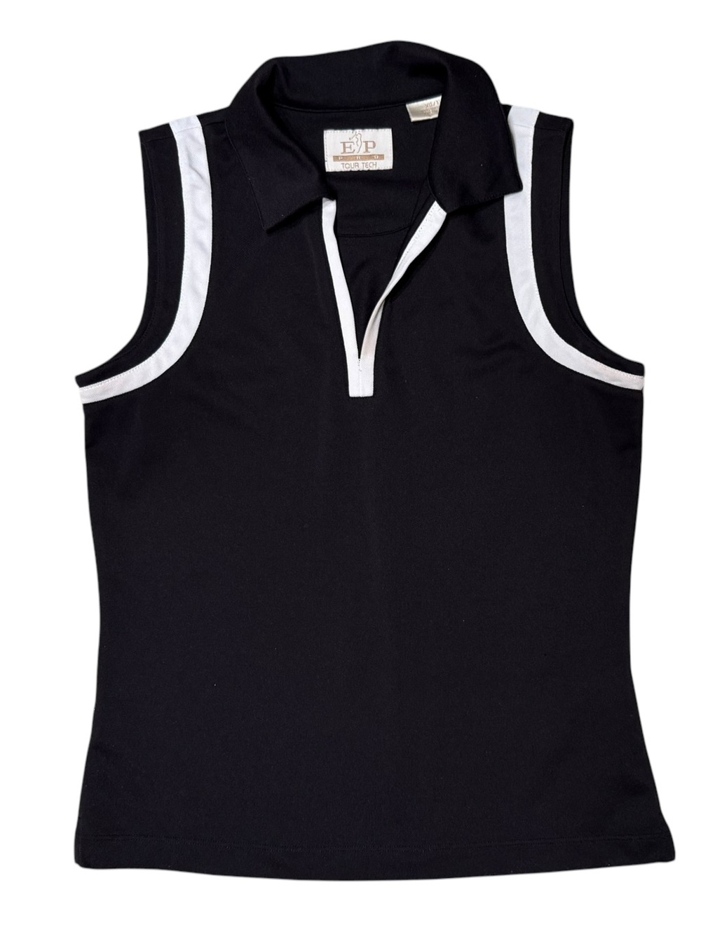 EP PRO Tour Tech Women’s Golf Tunic Top Black & White SiE XS